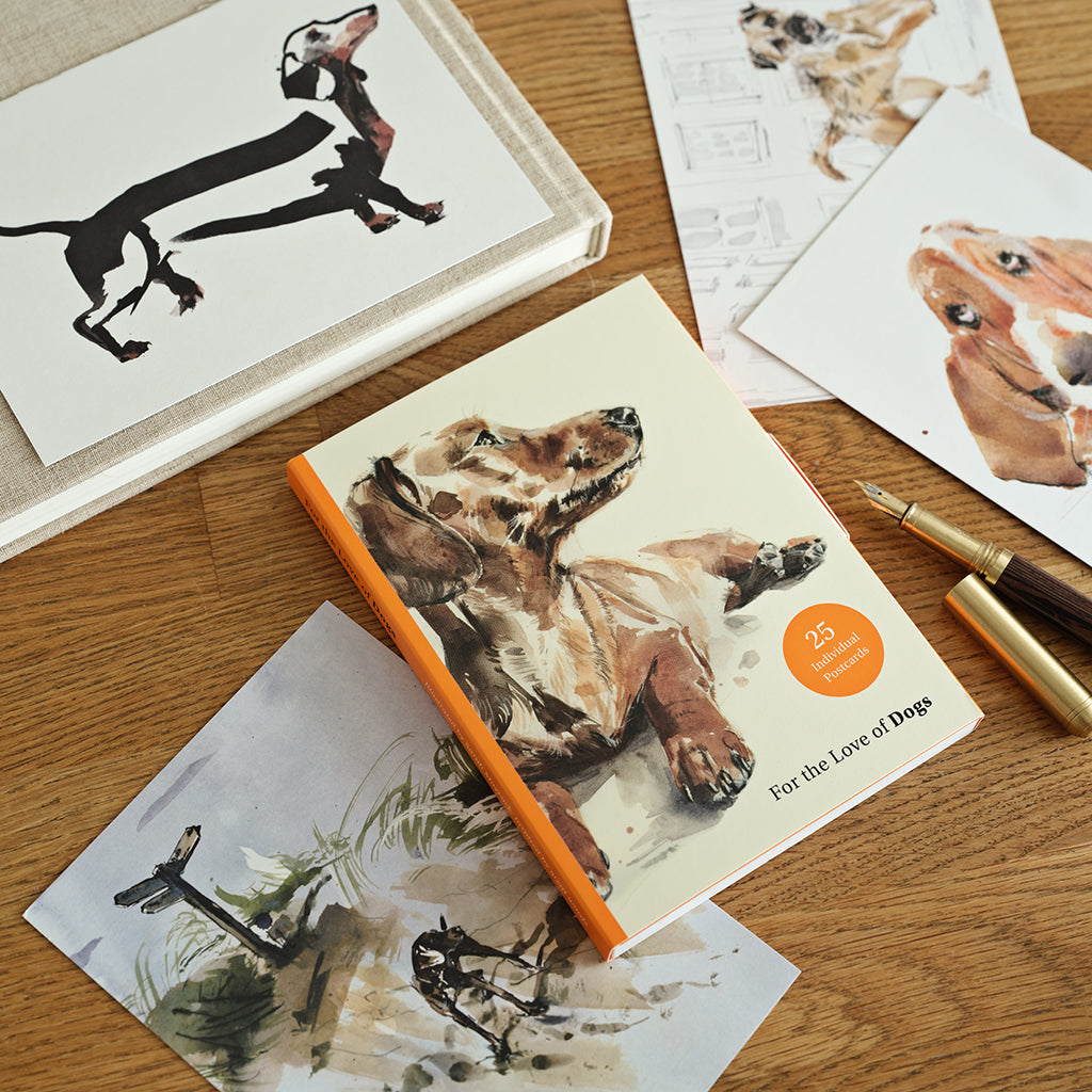For the love of dogs postcards