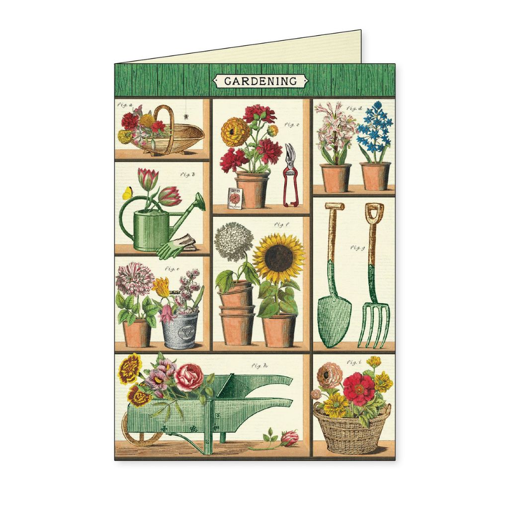 note cards - gardening