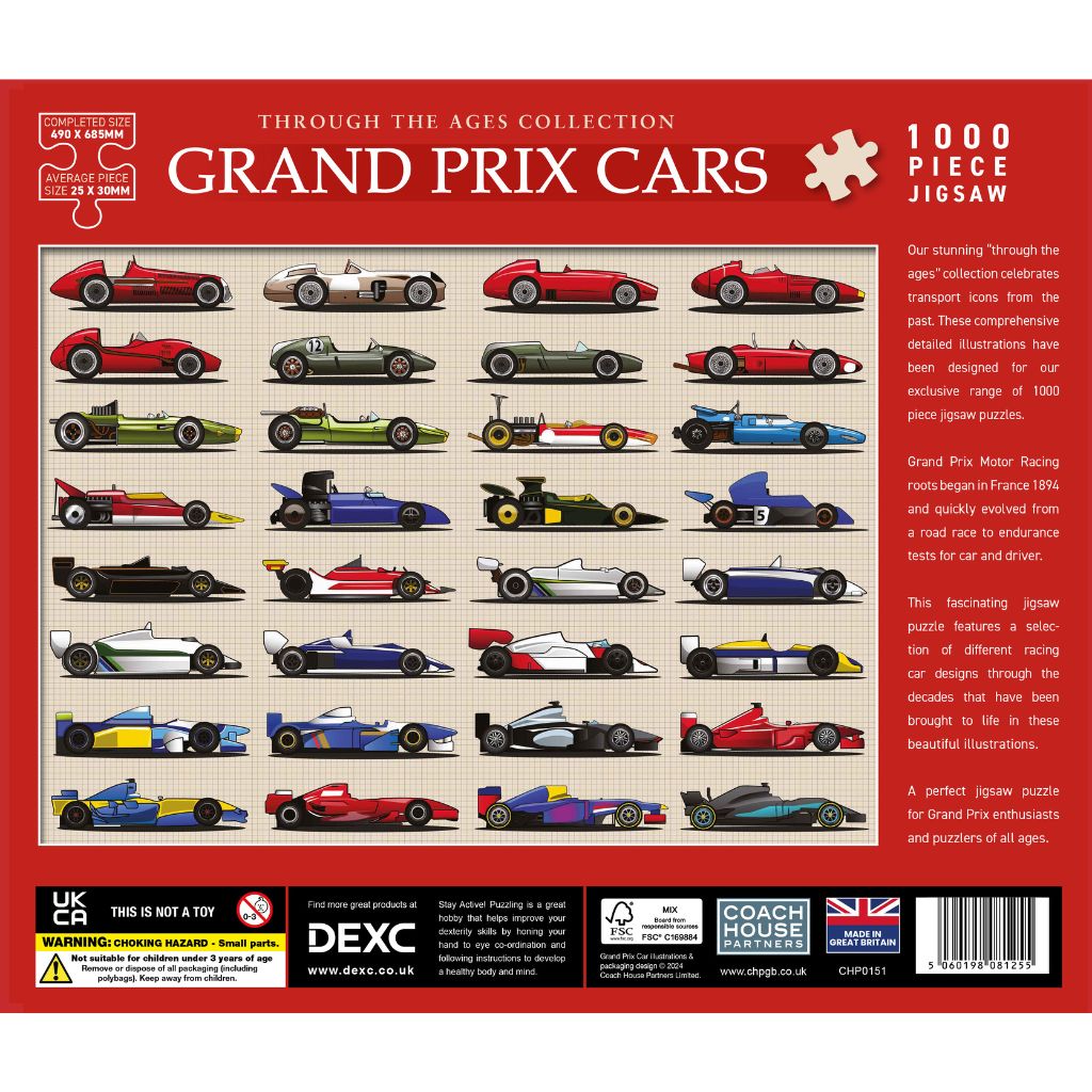 Jigsaw - Grand Pix Cars
