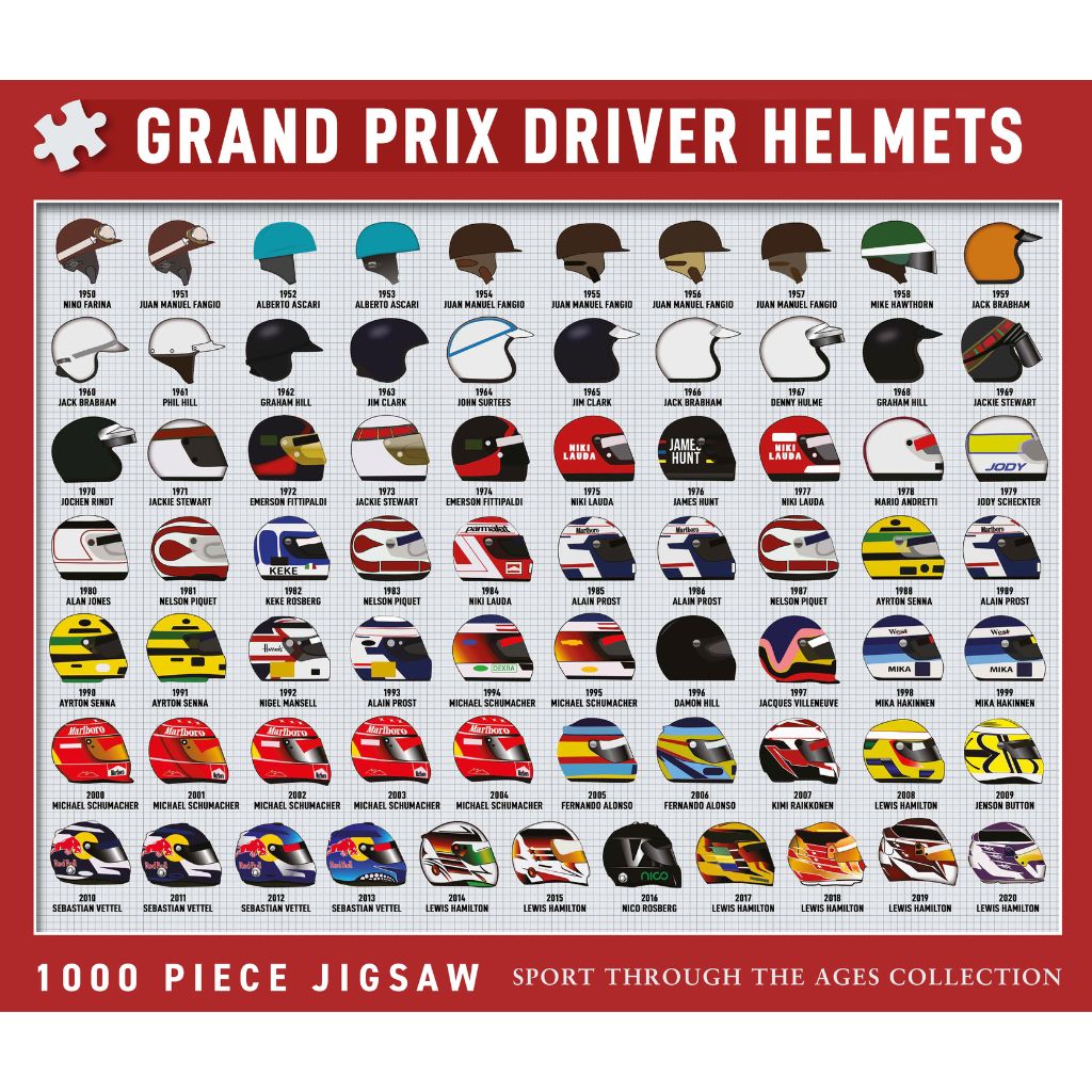 Jigsaw- Grand Prix Driver Helmets