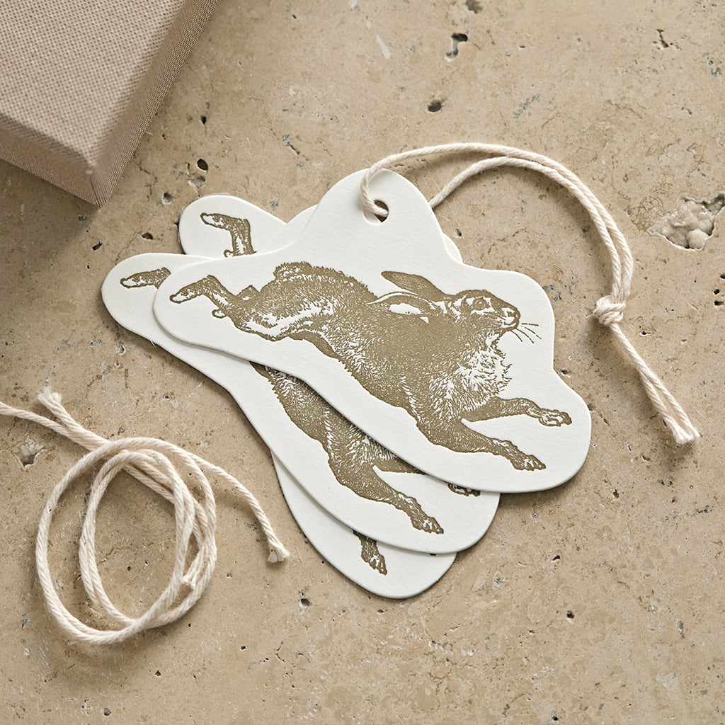Hare Gift Tag
