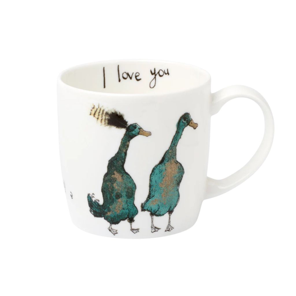 I Love You Duck Mug