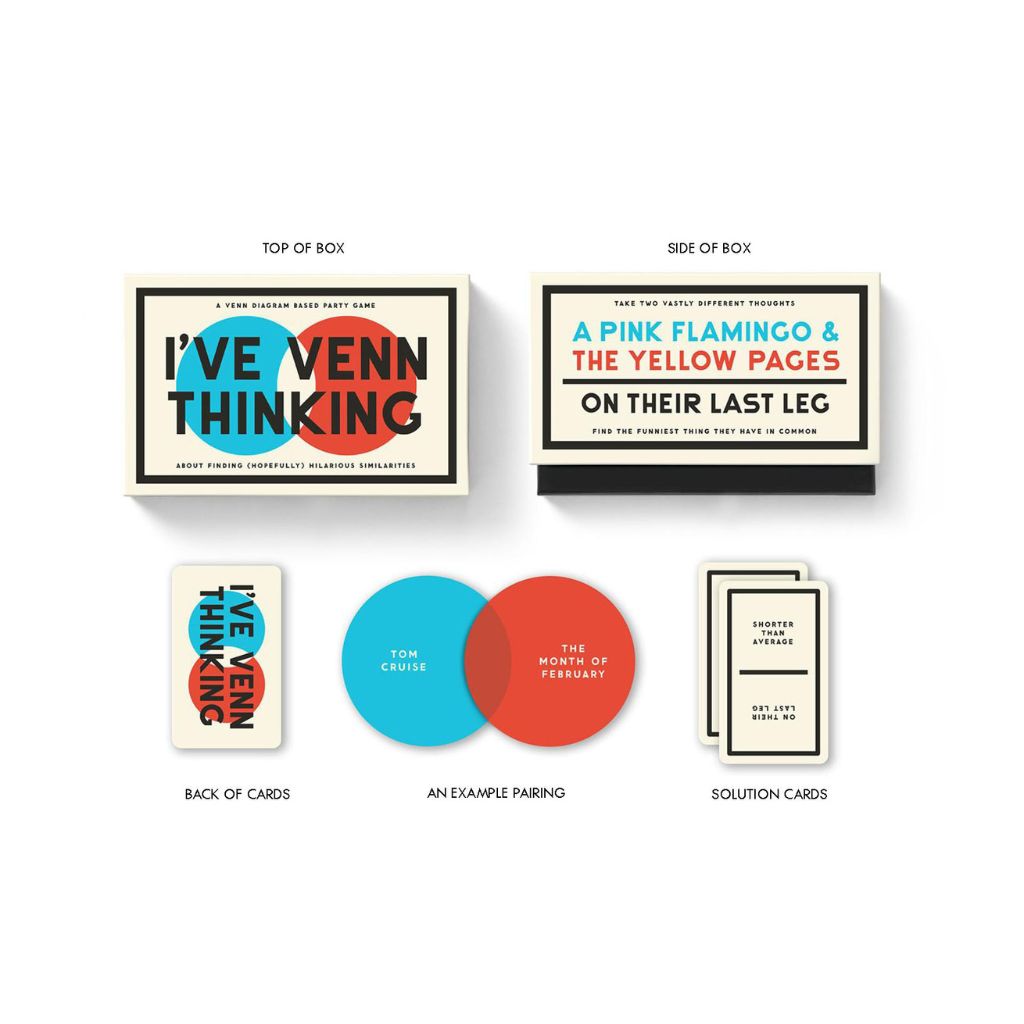 Collection of card games with colourful designs and text on a white background