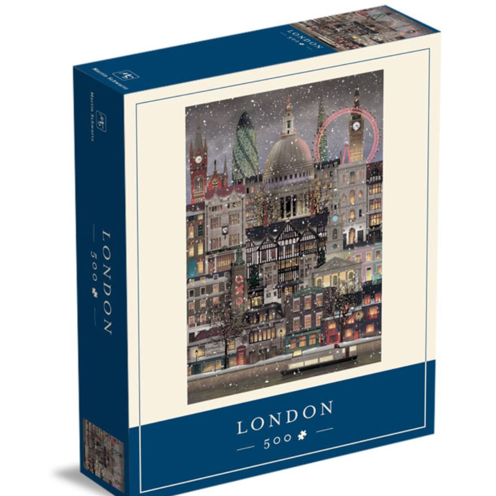 CHRISTMAS IN LONDON 500 PIECE  JIGSAW