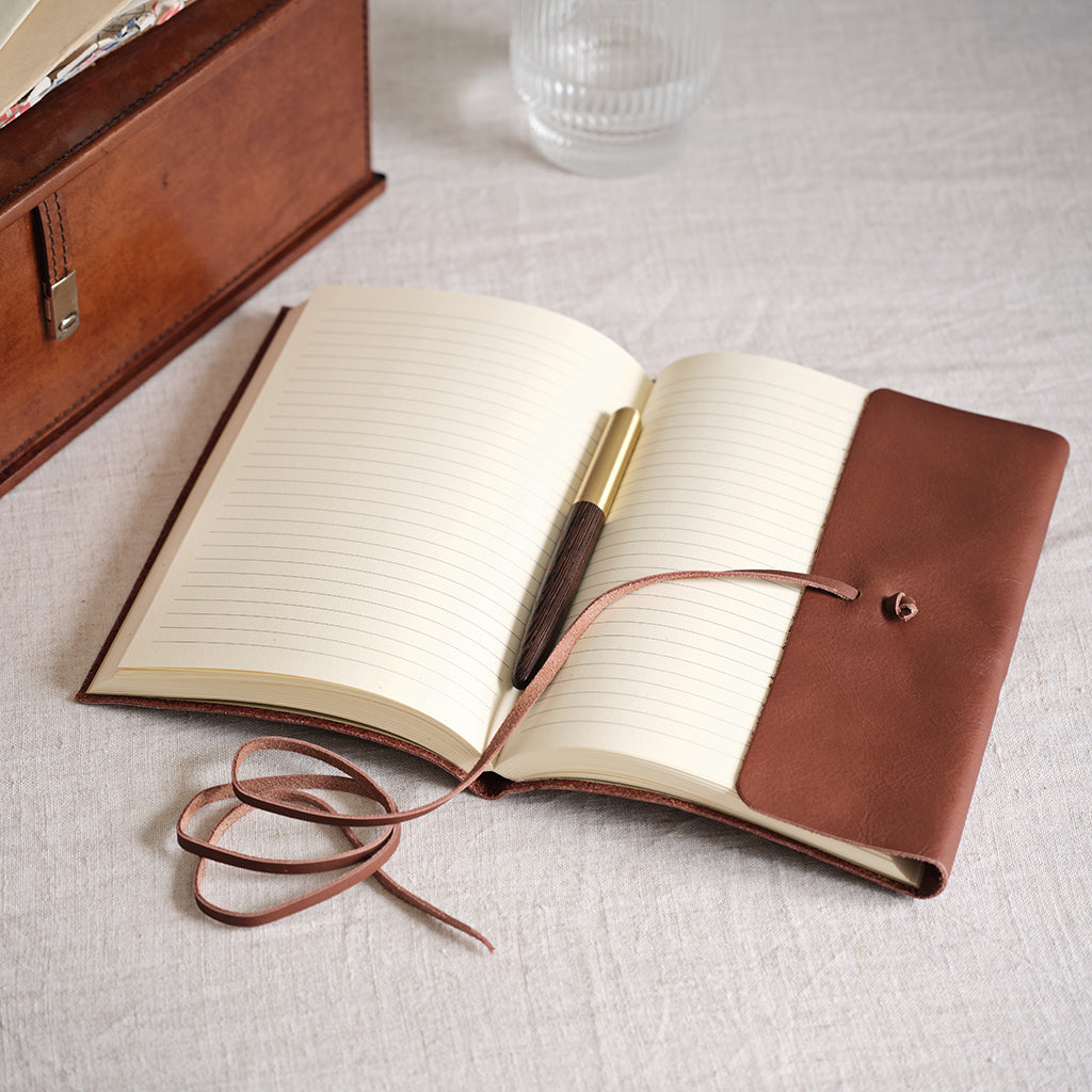 Brown Leather Notebook