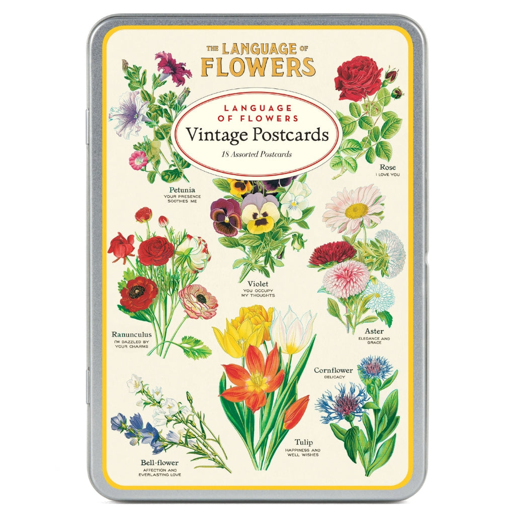 Language of Flowers Postcards