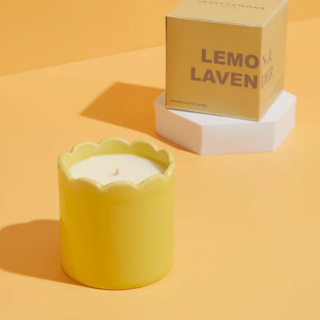 Lemon and Lavender Candle