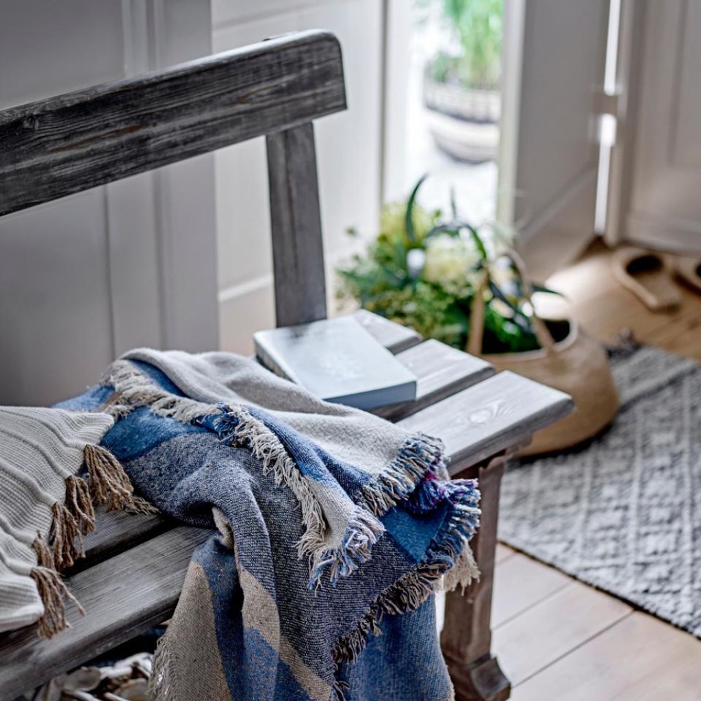 Blue Maji Throw