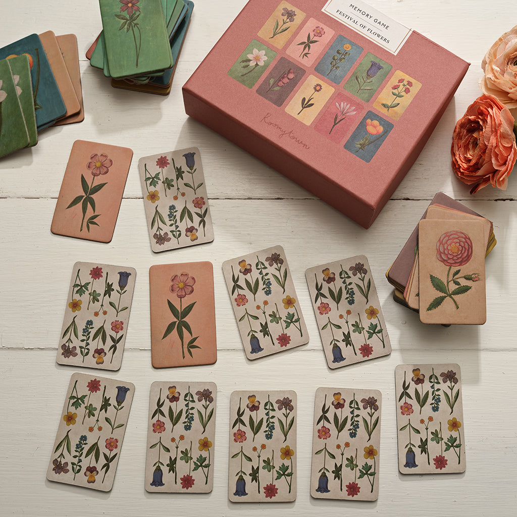 Festival of Flowers Memory Game