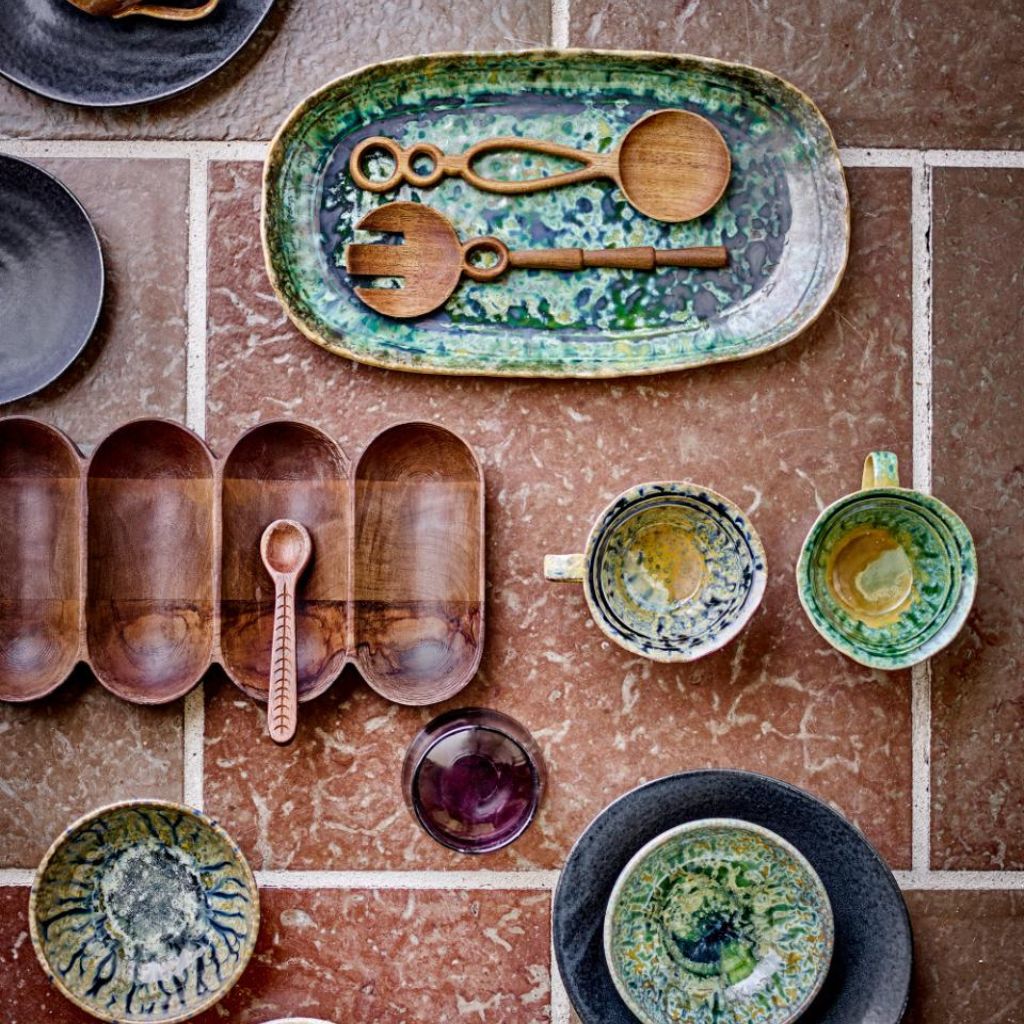Serving Plate - Green