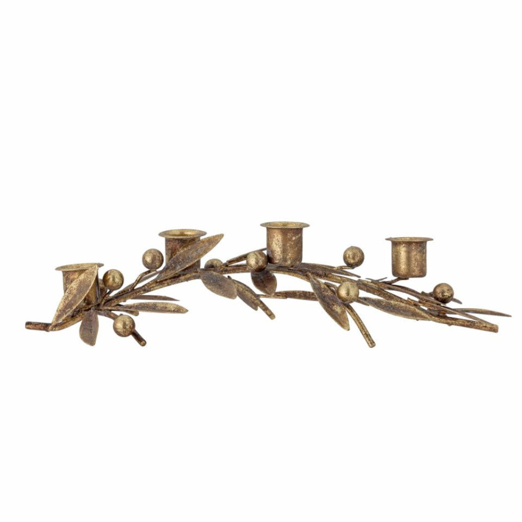 Gold Candle Holder - Mirabel