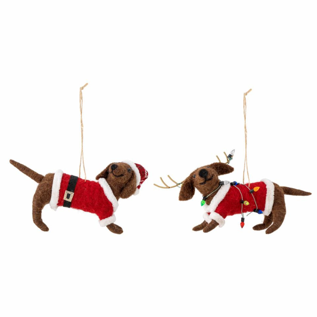 Monty Christmas Dog Decoration