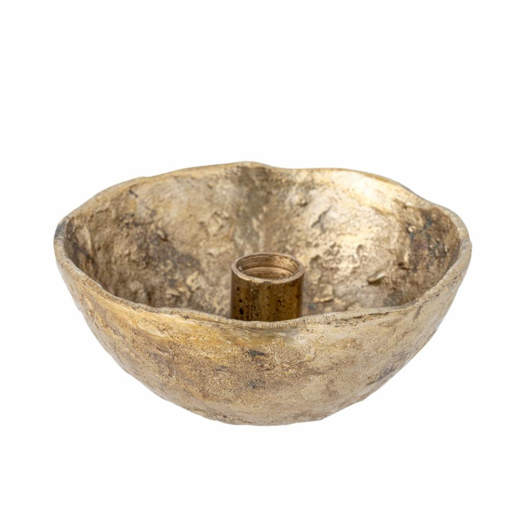 Gold Candle Holder
