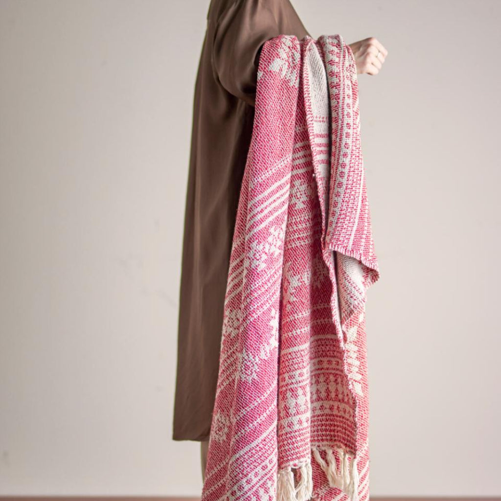 Oia Throw - Red