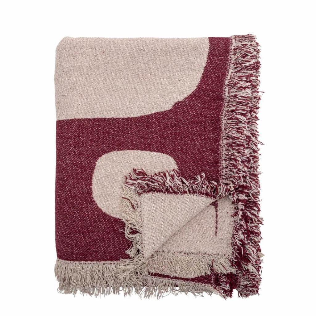Olica Throw Red