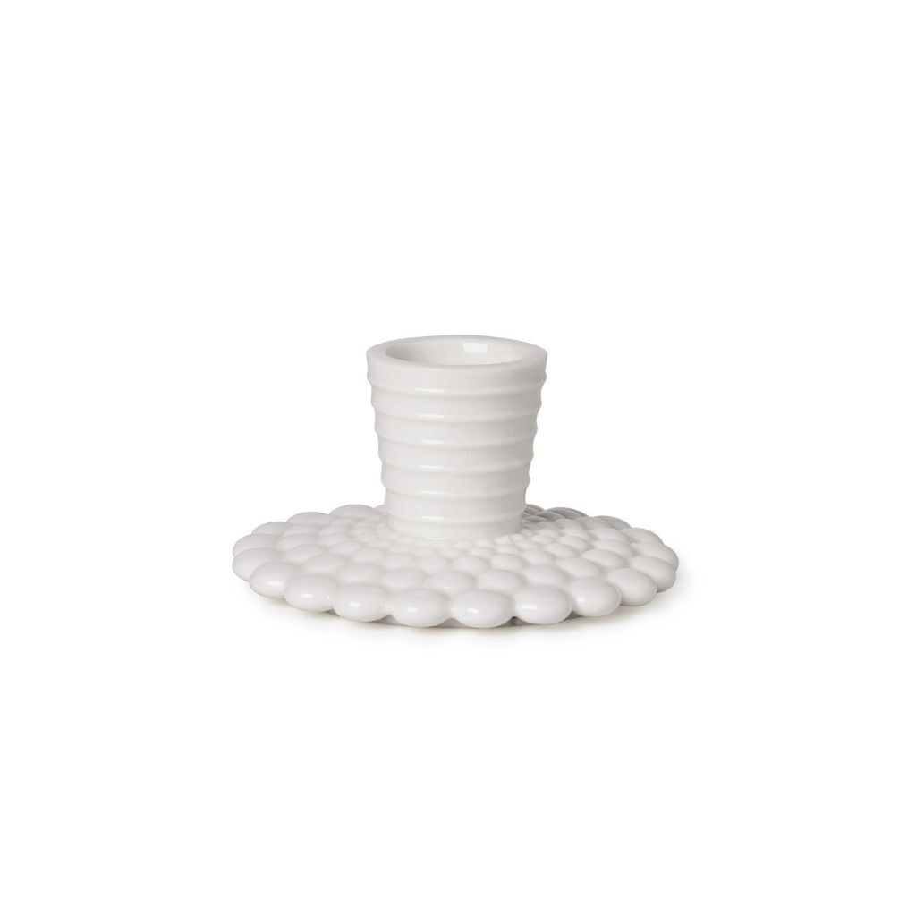 pipanella candle holder - white