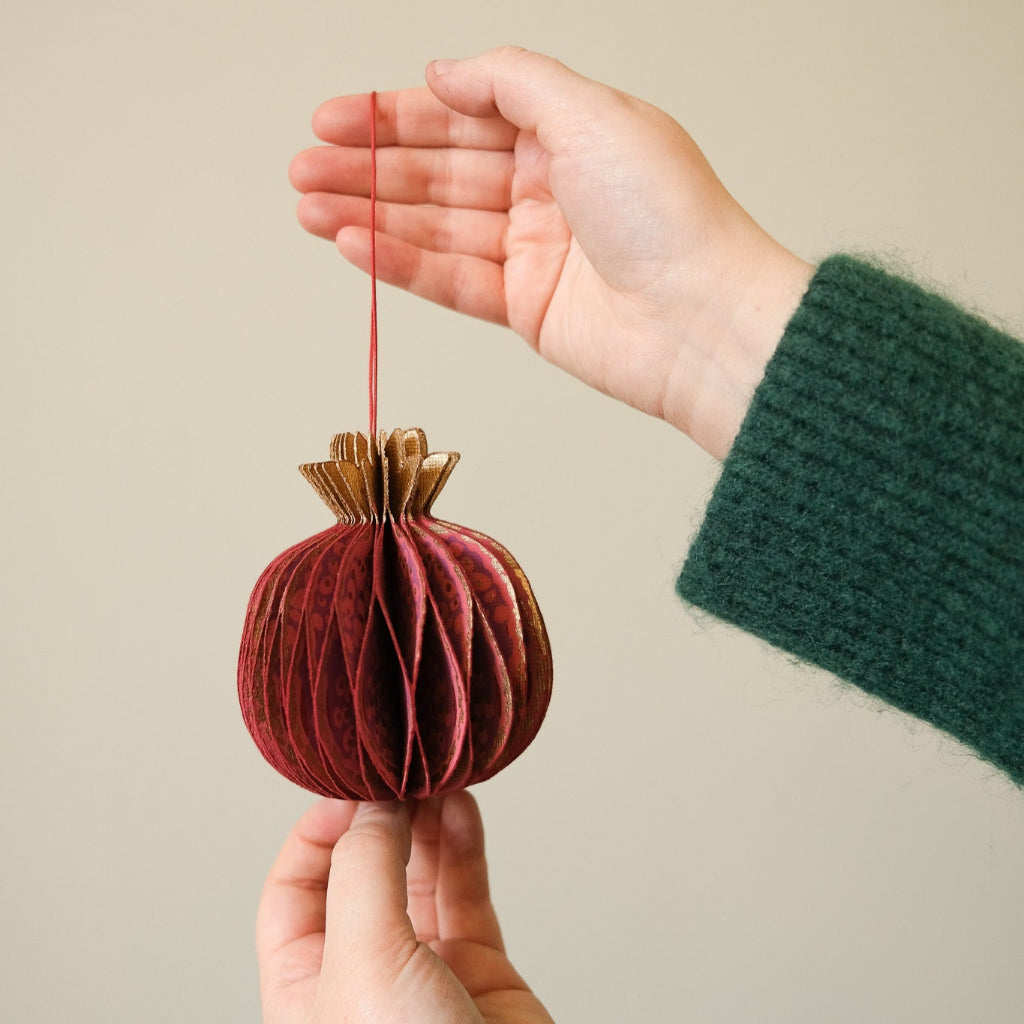 Pomegranate Honeycomb Decoration