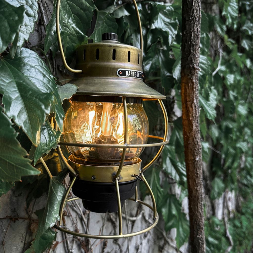 Railroad Lantern Brass