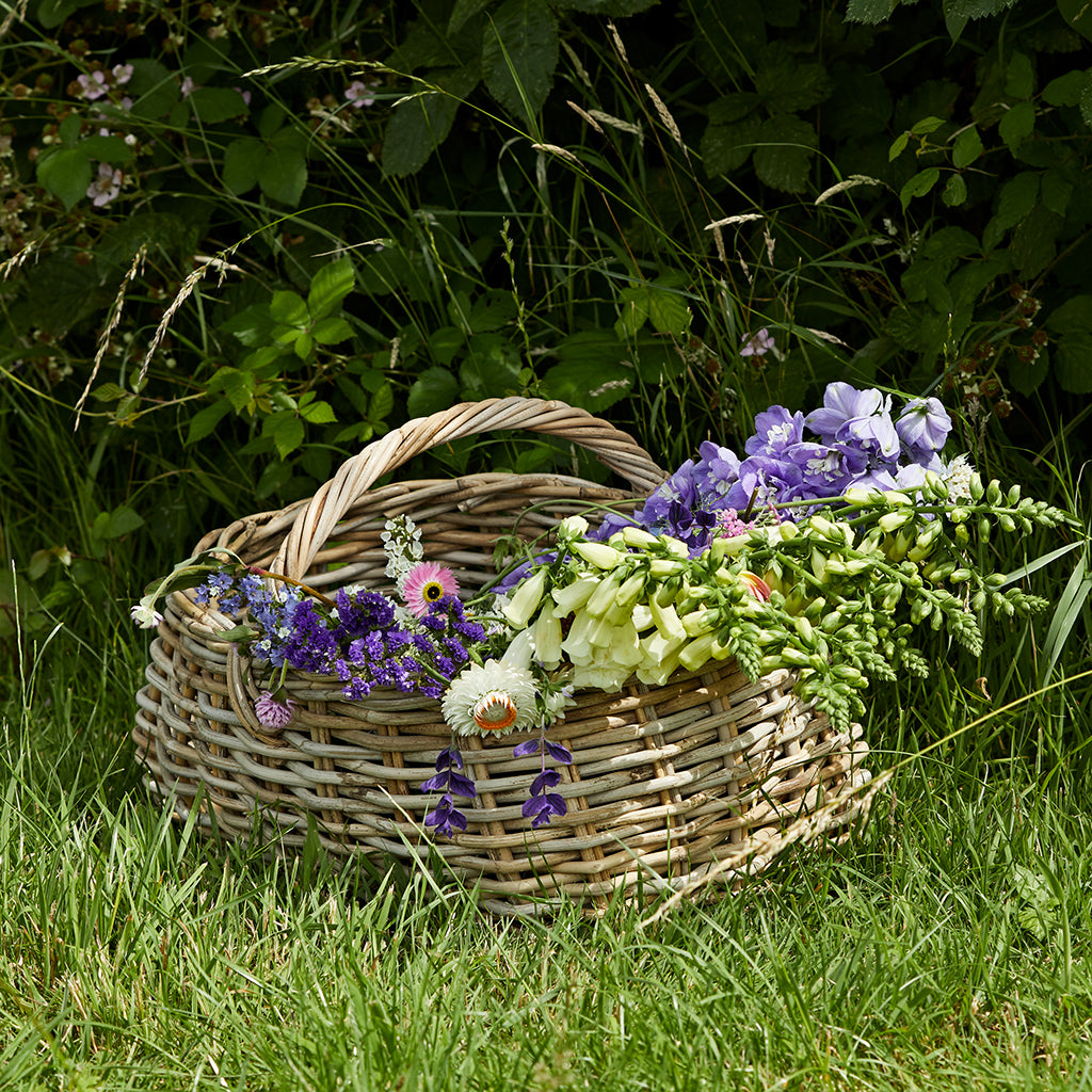 Rattan Forage Basket