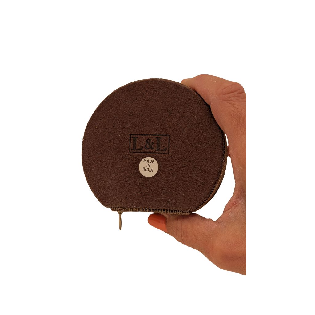Special Purchase - Chocolate Croc Leather Travel Trinket Box
