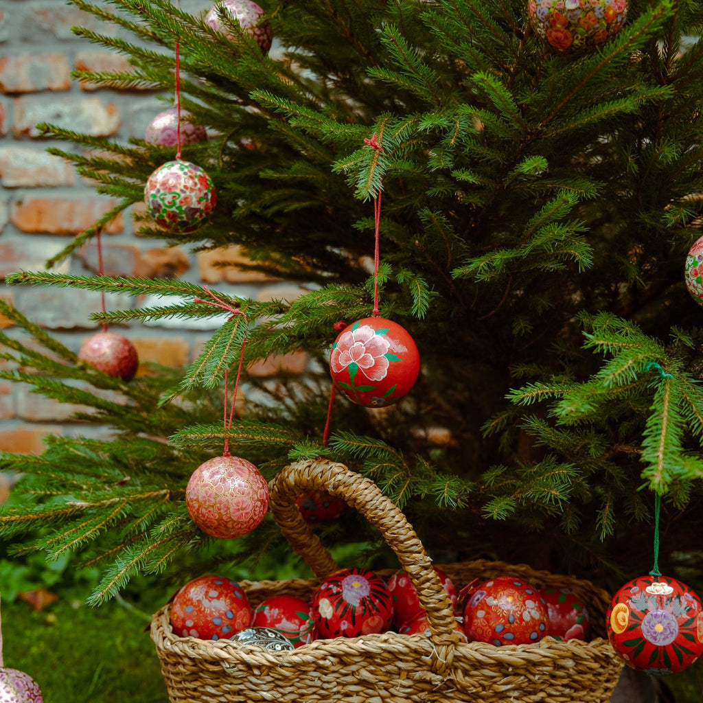 Bauble - Rosy Red