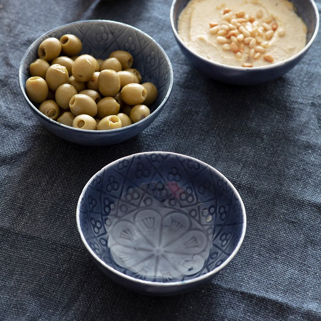 Nibble Bowls blue