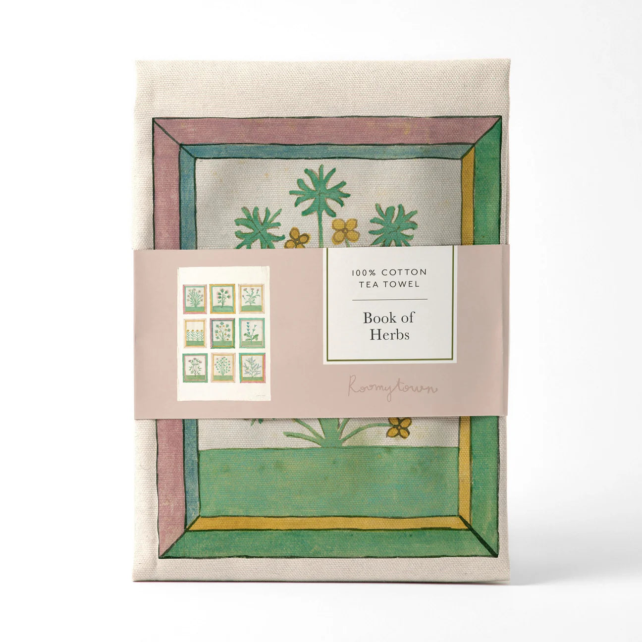 Tea Towel - Book of Herbs