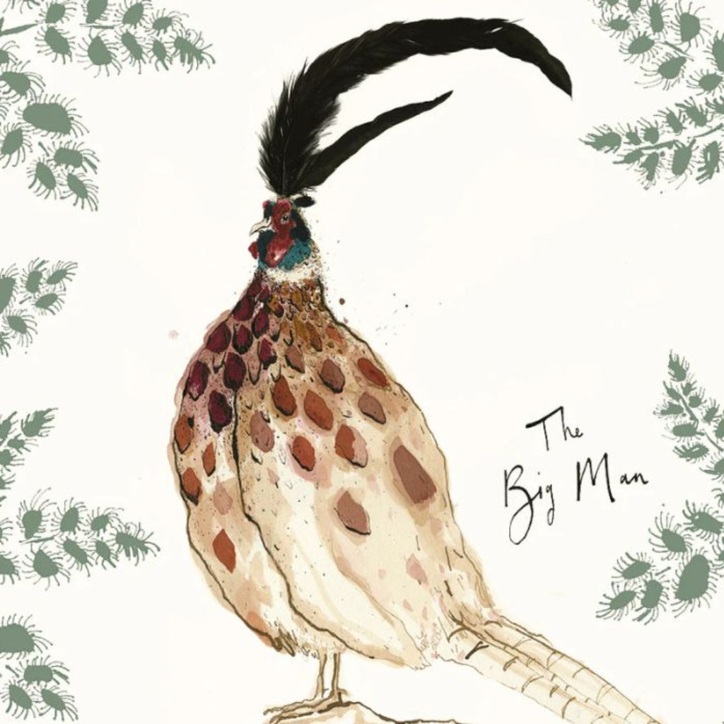 The Big Man Pheasant Mug & Greeting Card
