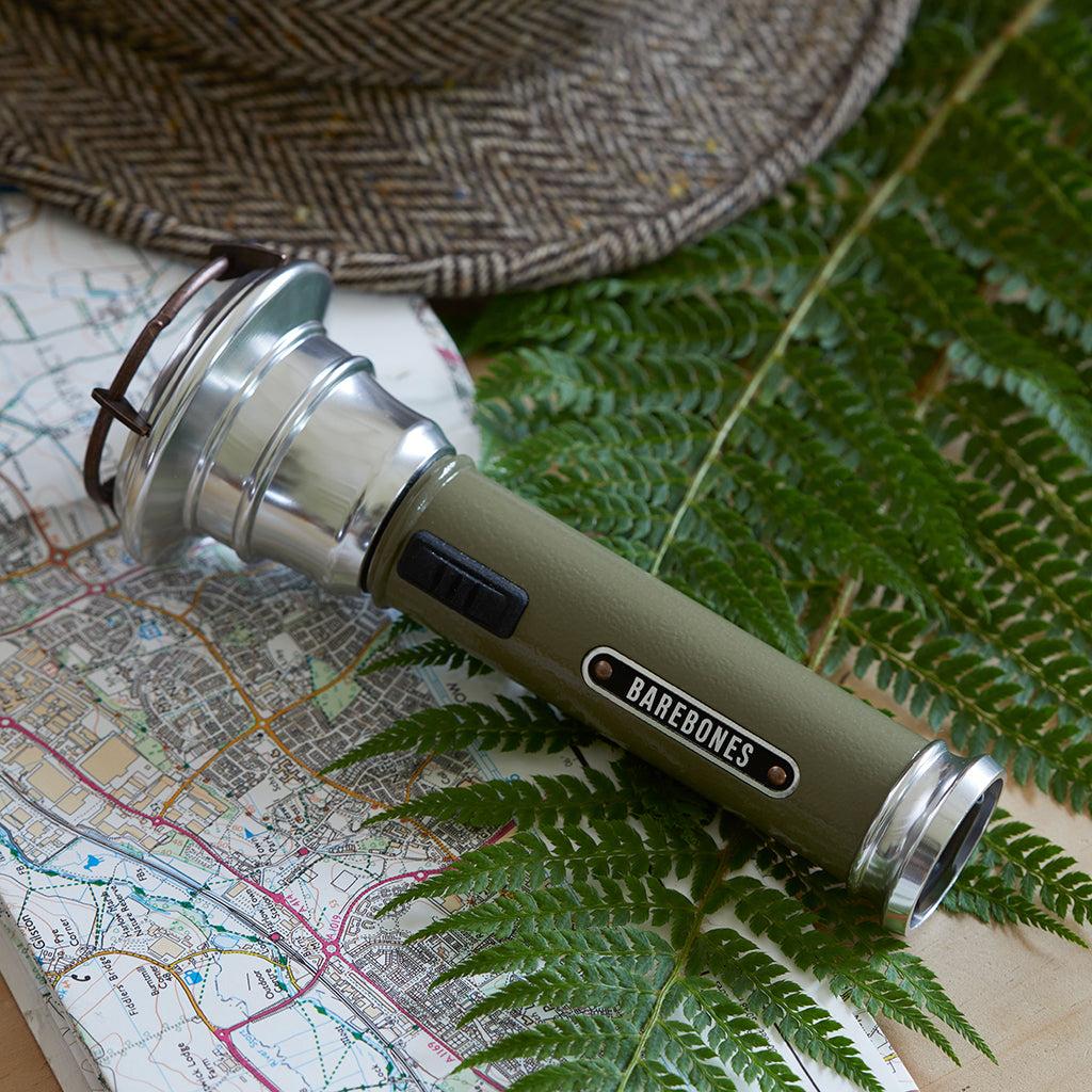 Vintage Flashlight Olive