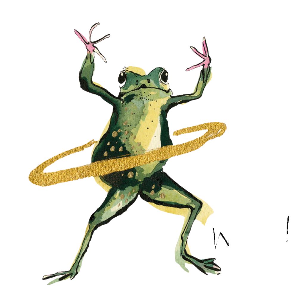 Work It Frog Card