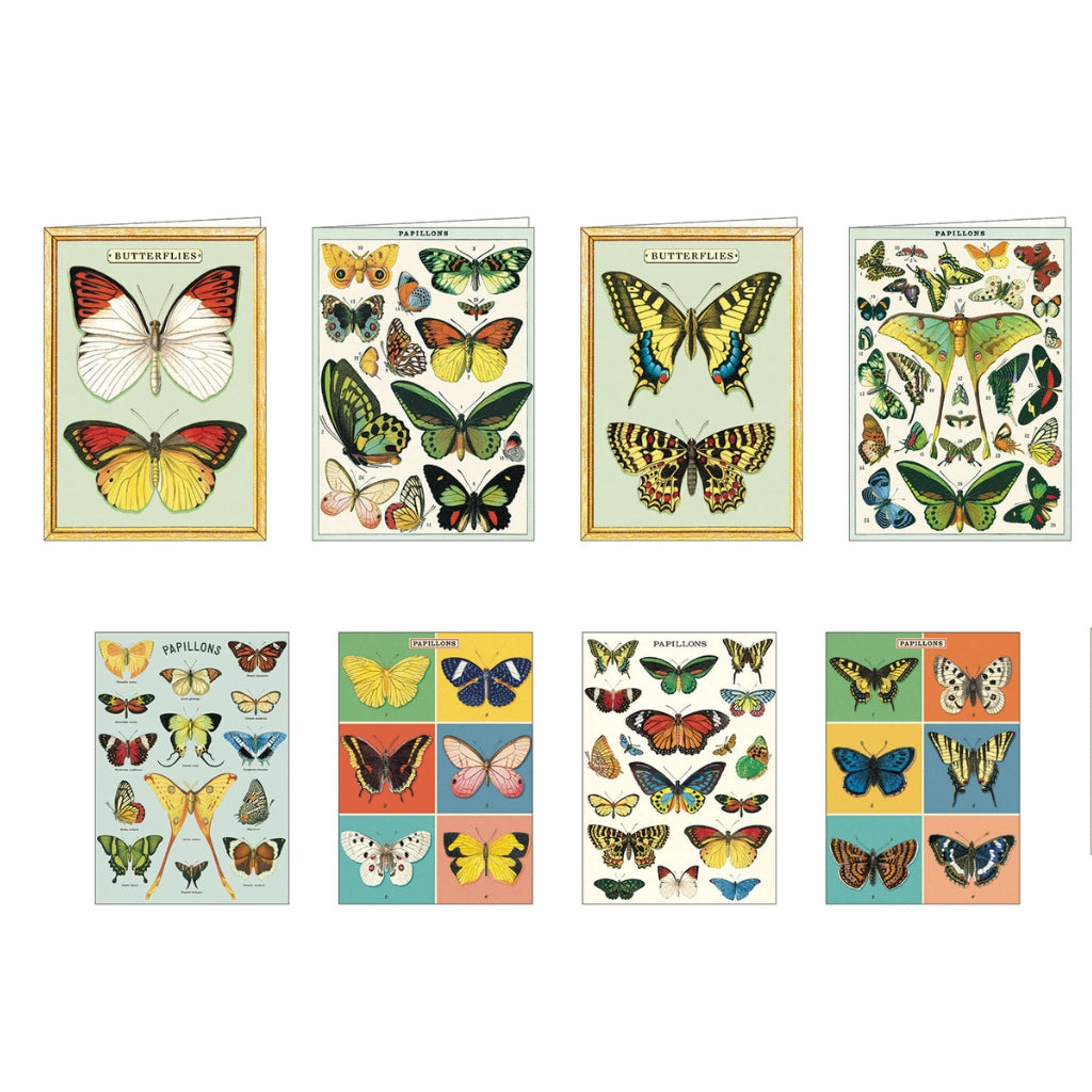 Butterfly stationery set