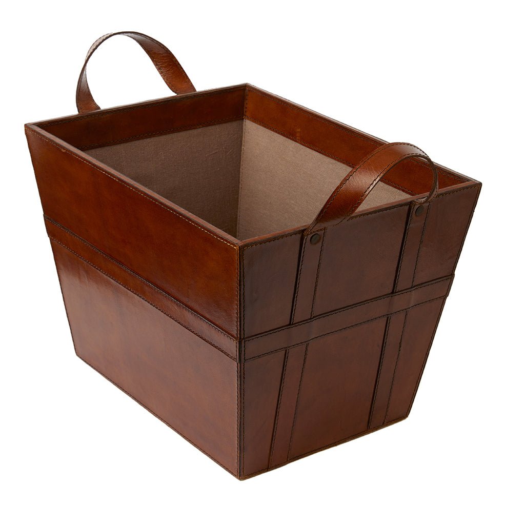 Leather Classic Basket - Life of Riley