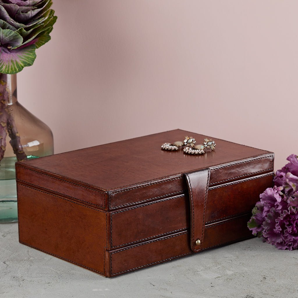 Leather Jewellery Box - Life of Riley