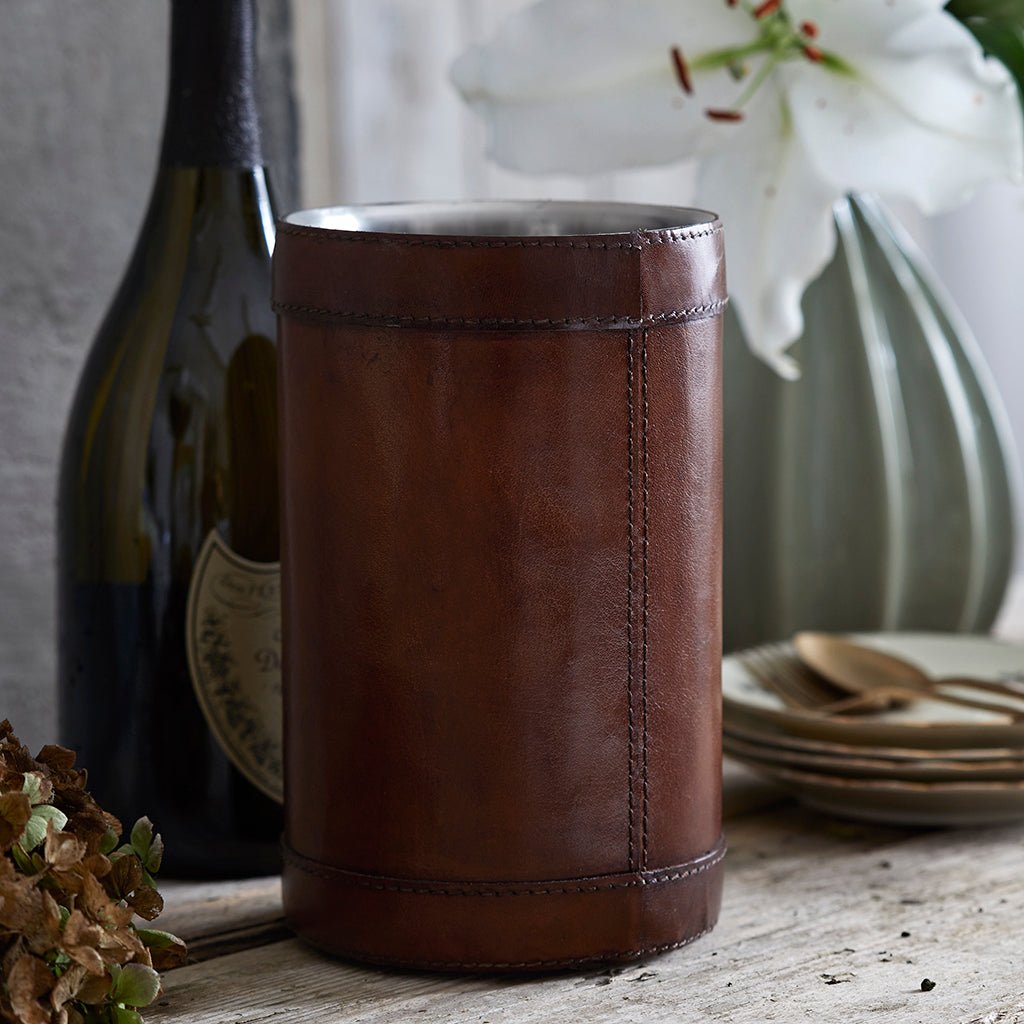 Leather Wine Cooler - Life of Riley
