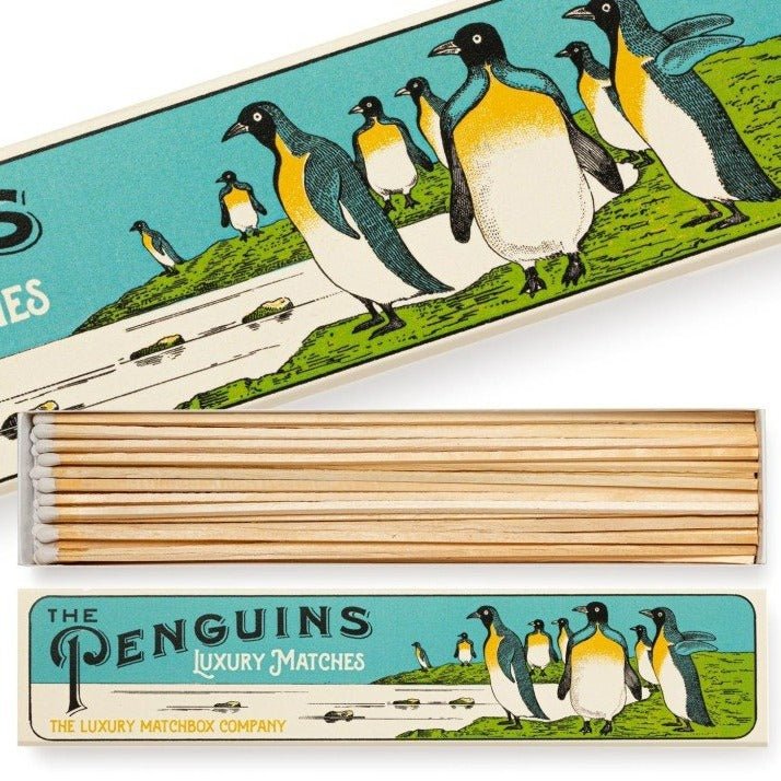 Luxury Extra Long Matches - The Penguins - Life of Riley