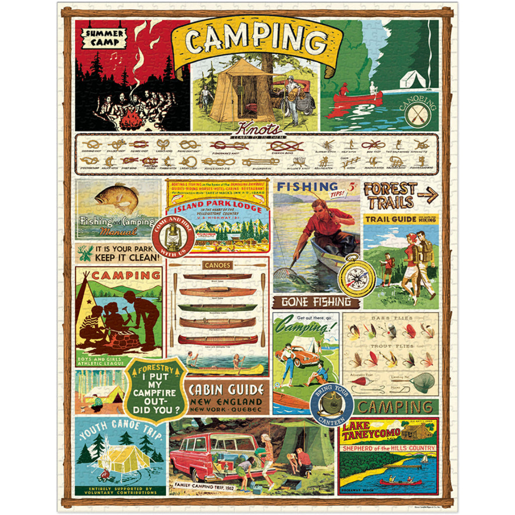 puzzle  - camping