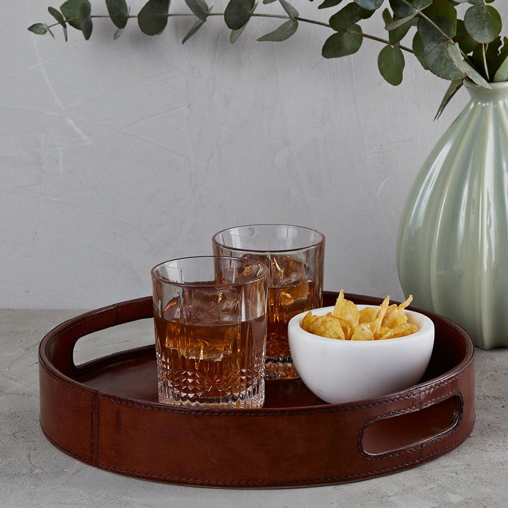 Round Tray, small, Drinks Tray - Life of Riley