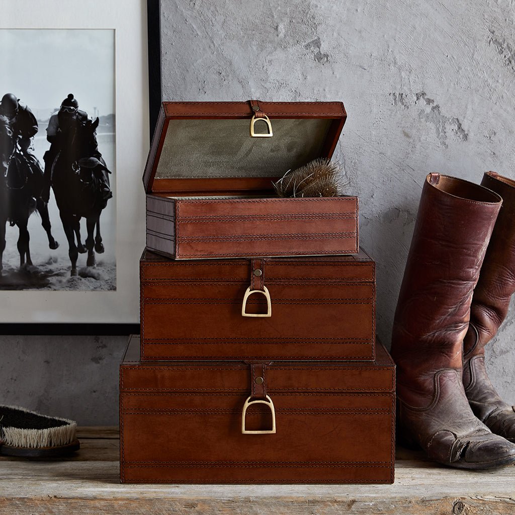 Stirrup Box, set of three - Life of Riley