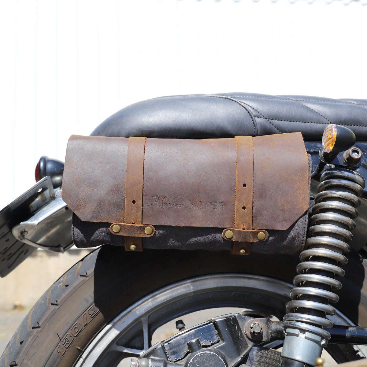 Waxed Canvas & Leather Tool Roll - Life of Riley