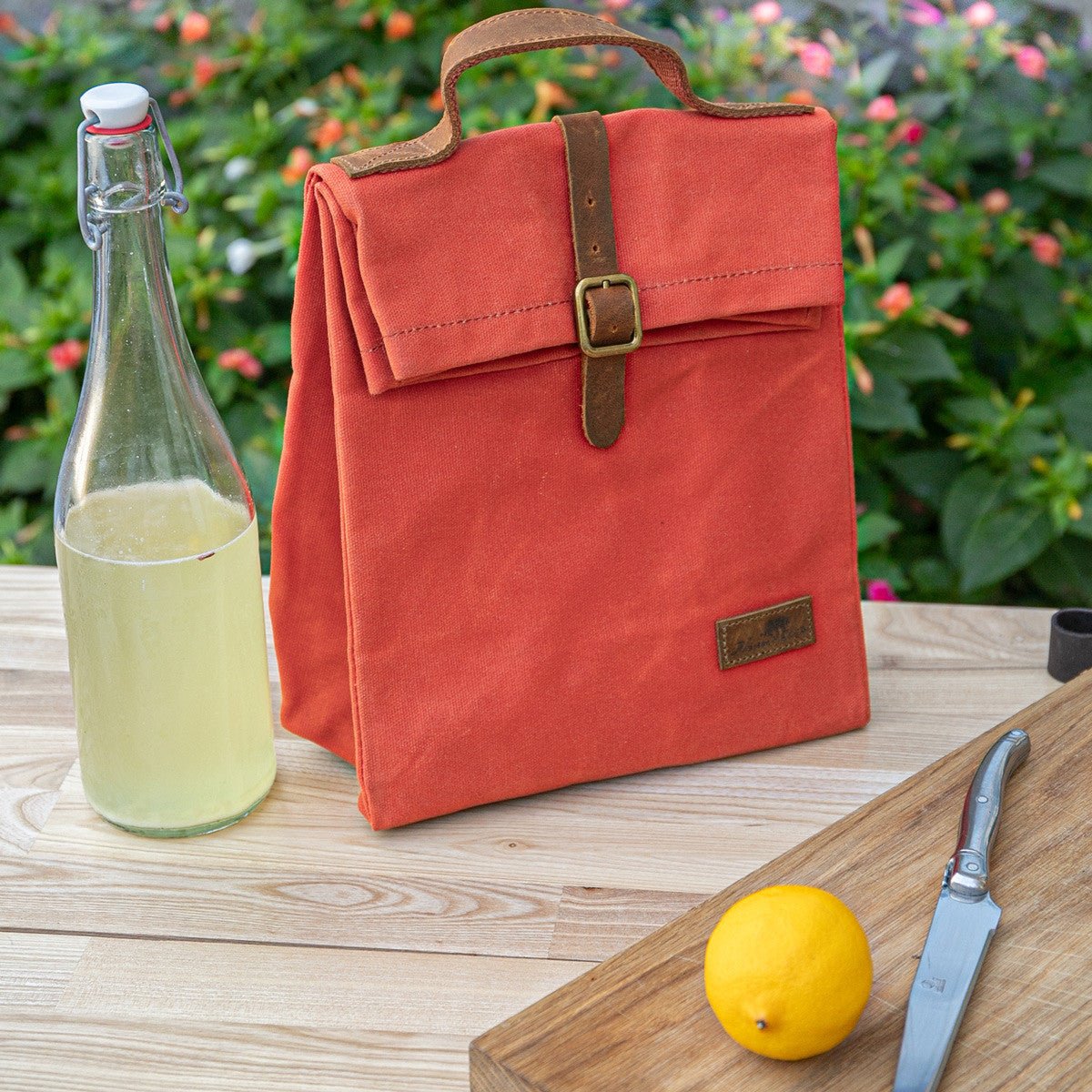 Waxed Canvas Lunch Bag - Life of Riley