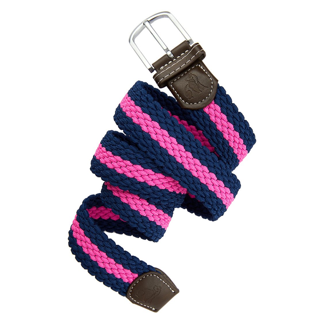 Woven Belt - Rich Pink Stripe - Life of Riley