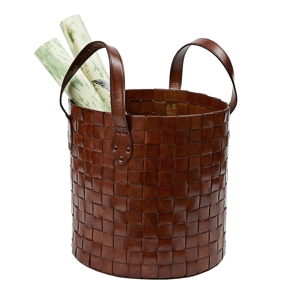 Woven Storage Basket, short - Life of Riley