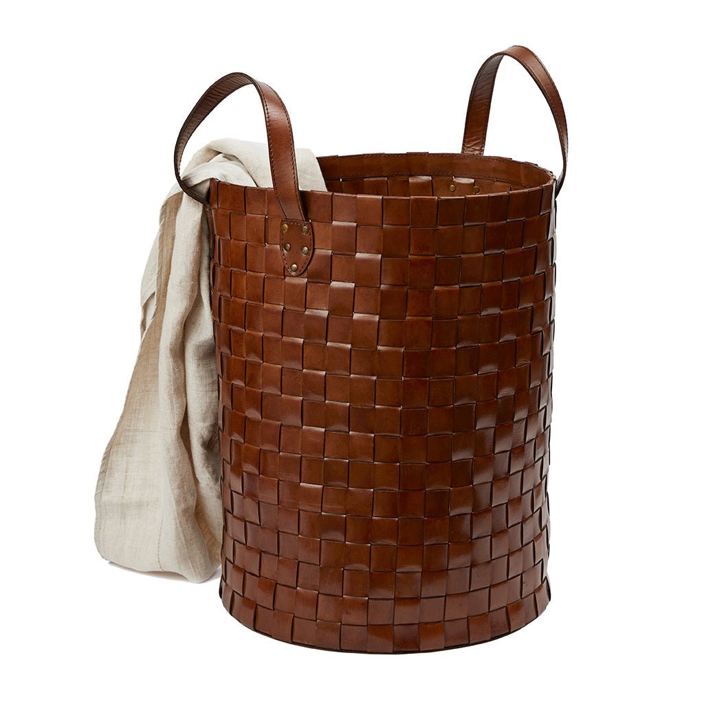 Woven Storage Basket, tall - Life of Riley