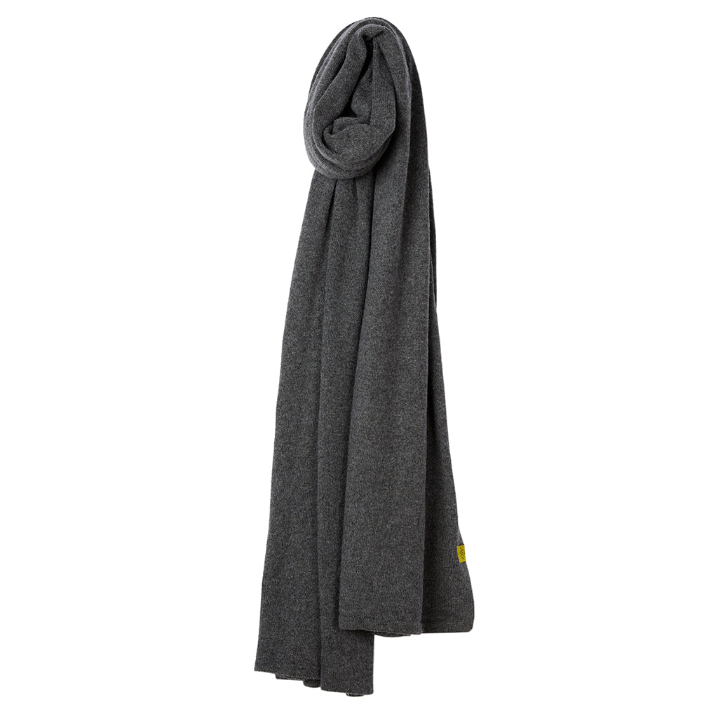 Merino Wool Wrap In Storm Grey